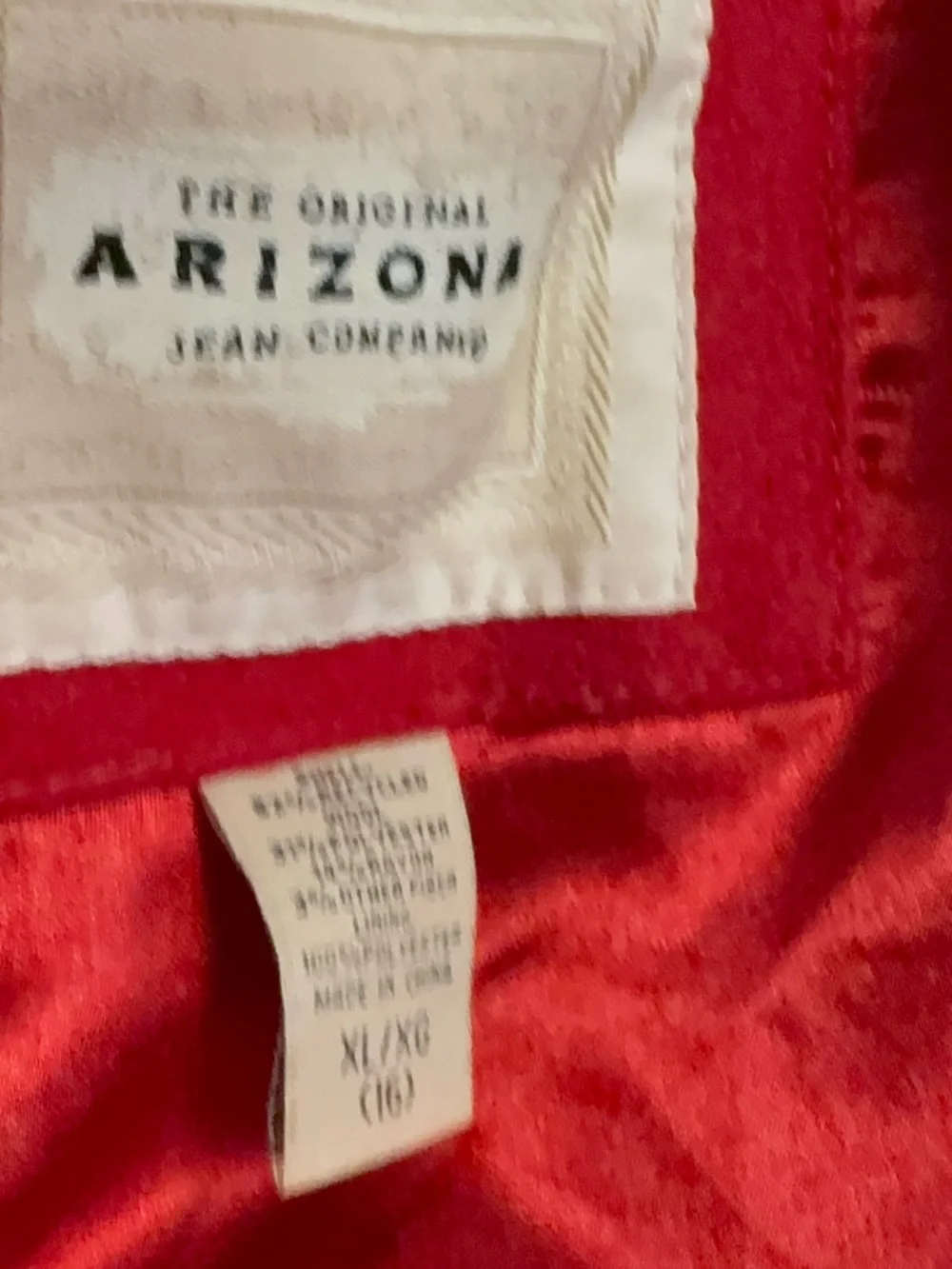 Red Girls Button-Front Coat - Classic Style